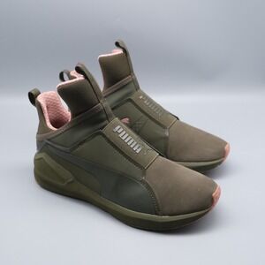 Puma Fierce Nubuck Natural Women's Training Shoes Sneakers Size 7 US